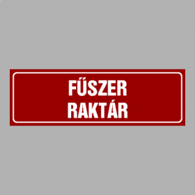 FŰSZER RAKTÁR
