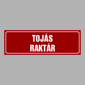 TOJÁS RAKTÁR