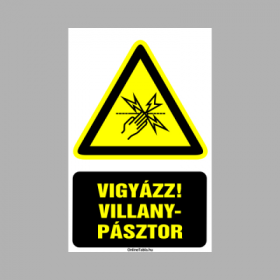 Vigyázz! Villanypásztor