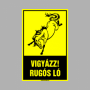 Vigyázz! Rugós ló