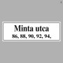 Utcanévtábla 1920
