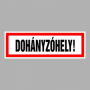 Dohányzóhely!